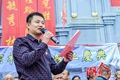 肖时顺在抗日桃林阻击战伤员临时救护所萧氏宗祠文物保护单位修缮竣工典礼上讲话。他积极投身家乡建设，热心社会公益事业。他的家乡桃林人文荟萃，历史悠久，有新化文化名人十麻子故居及墓地，有抗日战争桃林狙击战烈士纪念园，是一个集宗教、人文文化、自然风光、生态园林、生态农业、休闲度假为一体的旅游胜地。